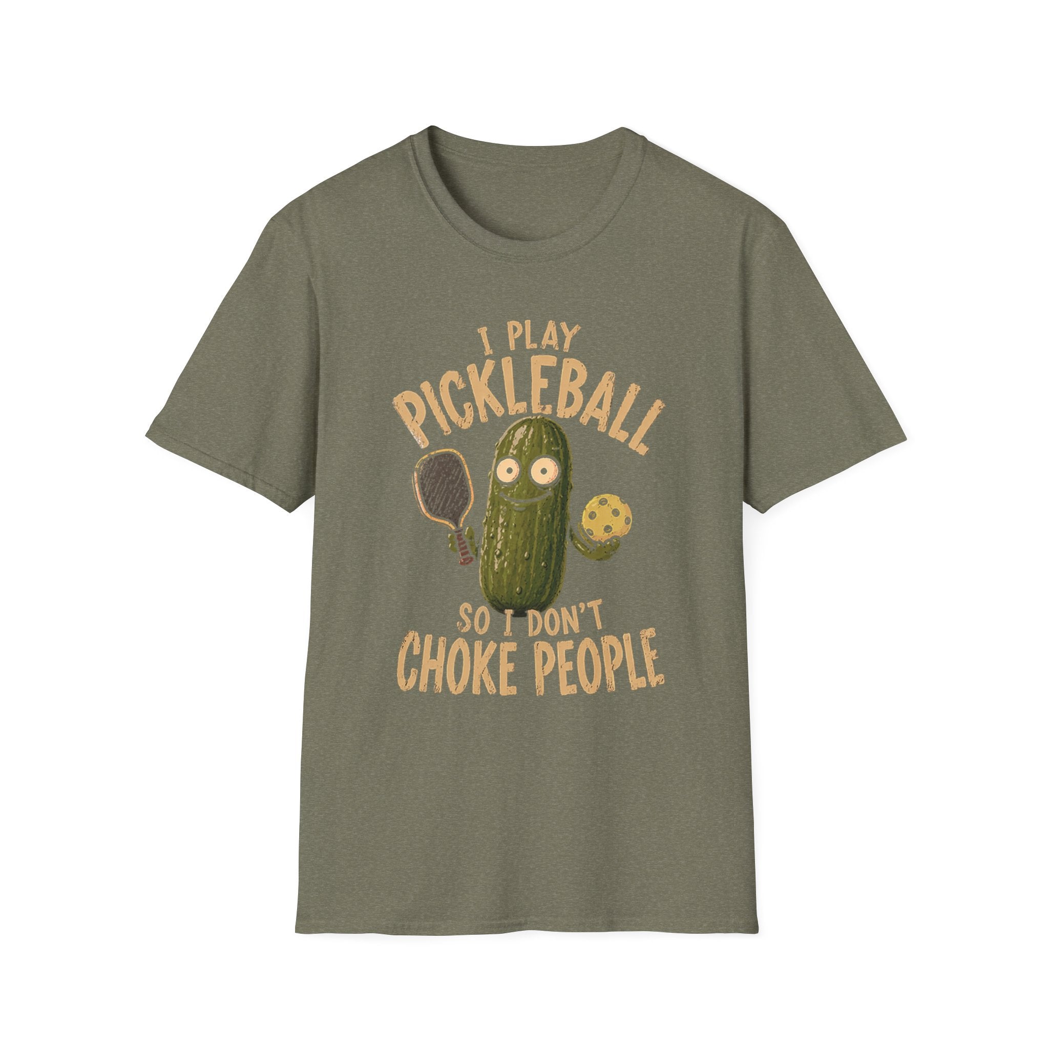 I Play Pickleball So I Don't Choke People T-Shirt