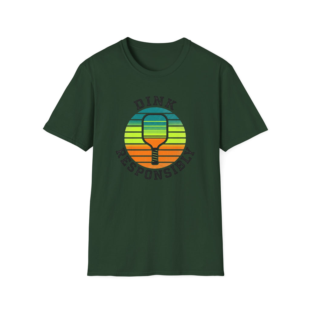 Dink Responsibly Retro T-Shirt