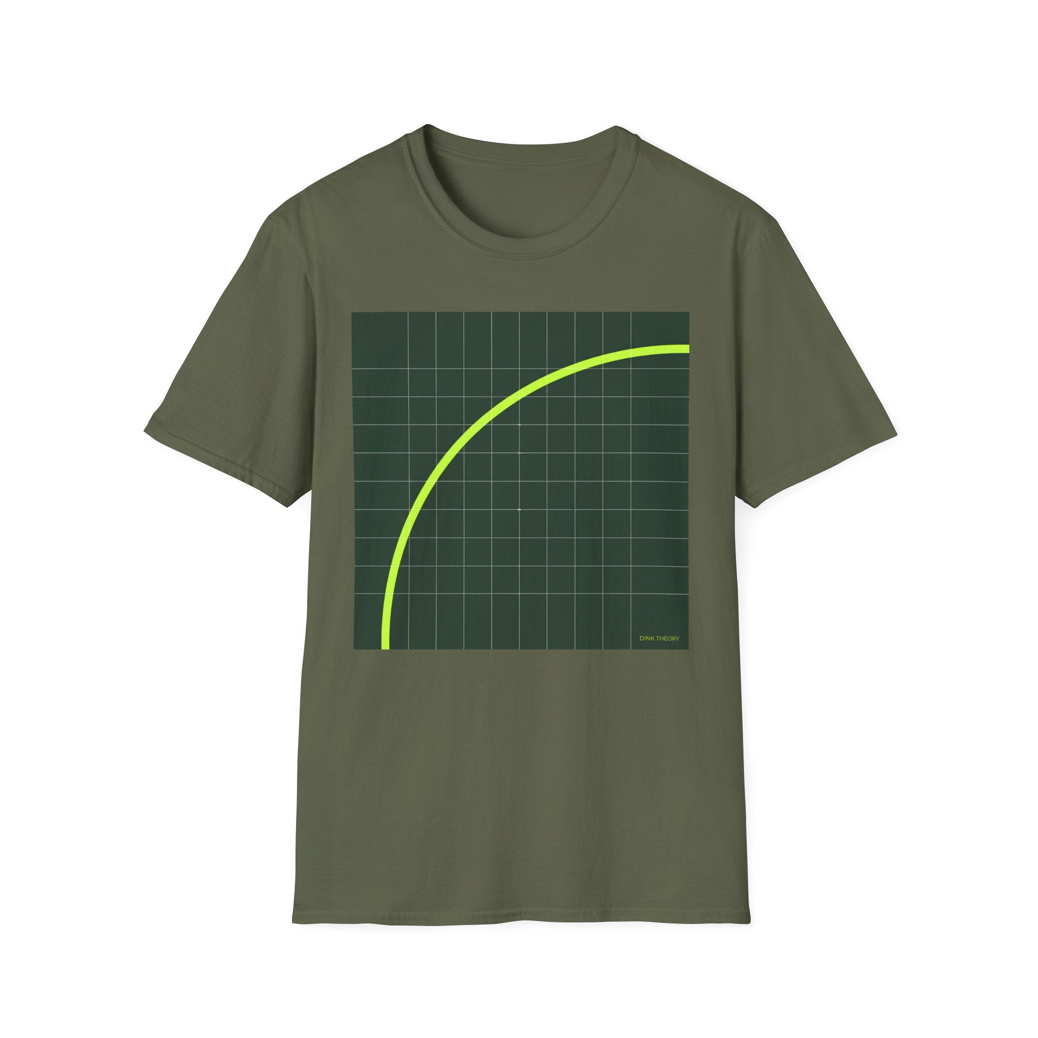 Dink Theory Green Grid T-Shirt