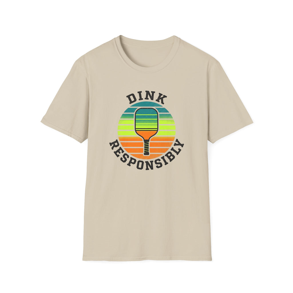 Dink Responsibly Retro T-Shirt